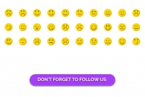 140 Emoticon or Emoji Flat Icons Pack  Screenshot 3