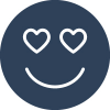 140 Emoticon or Emoji Glyph Icons Pack 