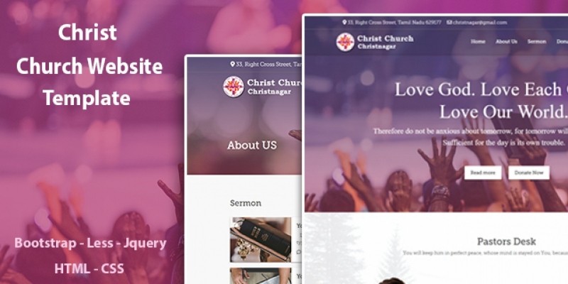 Church Website Template