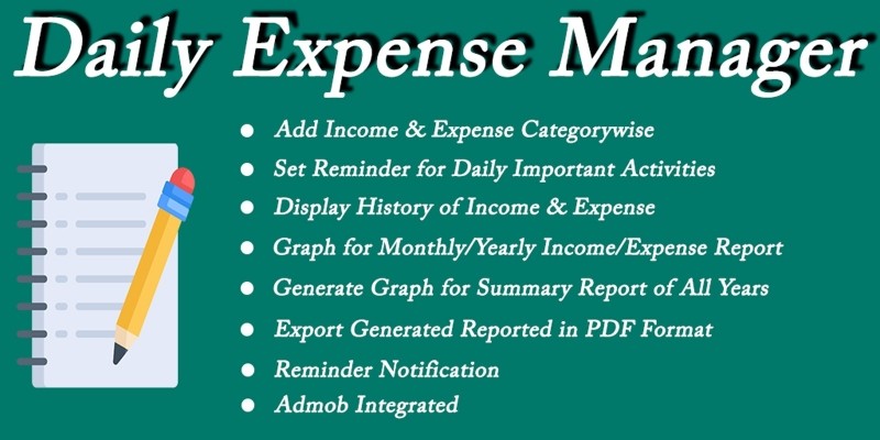 Daily Expense Manager - Android Source Code