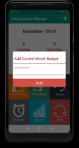 Daily Expense Manager - Android Source Code Screenshot 8