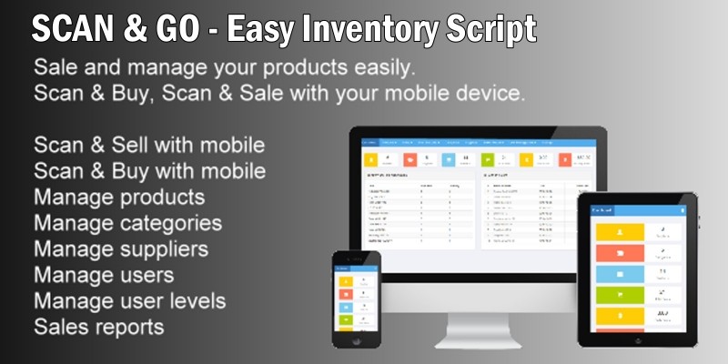 Scan And Go - Stock Management Script