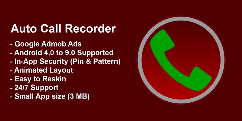 Auto Call Recorder - Android Source Code