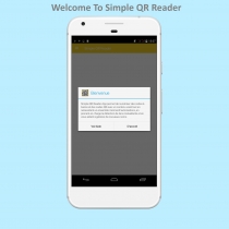 Simple QR Reader - Android Studio With StartApp Screenshot 1