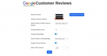 Google Customer Reviews - WooCommerce Plugin Screenshot 4