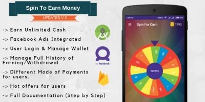 Spin For Cash - Android Source Code