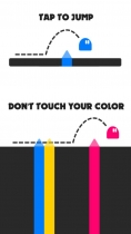 Dont Touch Your Color - Buildbox Game Template Screenshot 2