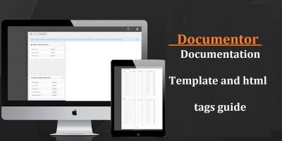 Documentor - HTML Documentation Template And Tags 