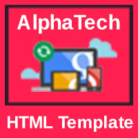 AlphaTech - Responsive Bootstrap HTML Template