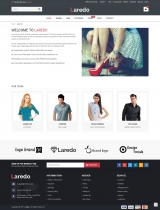 Laredo - Shoes Store Responsive HTML5 Template Screenshot 1