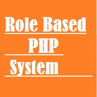 Role Based PHP Registration And Login System