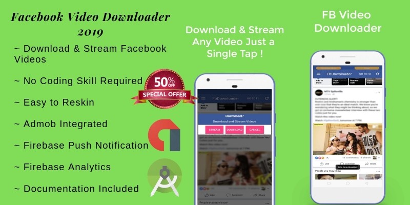 Facebook Video Downloader - Android Source Code