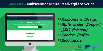 MarketLY - Multivendor Digital Marketplace Script