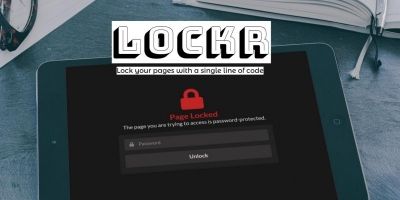 Lockr - Lock Your Pages PHP Script
