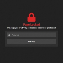 Lockr - Lock Your Pages PHP Script Screenshot 1