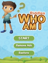 Riddles Who Am I - iOS Game Source Code Screenshot 1
