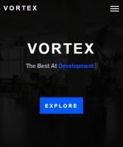 Vortex - One Page Theme Screenshot 4