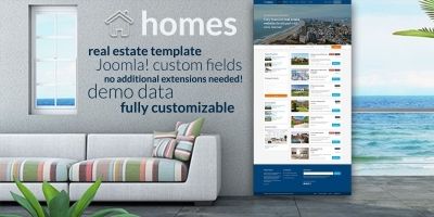 Hot Homes - Joomla Template