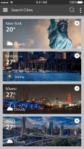 Weather Today - Ionic App Template Screenshot 4