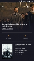 Movie Streaming App Ionic Theme Screenshot 1