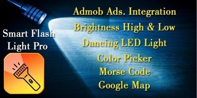 Smart Flashlight Pro - Android Template