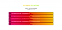 Encreative - Bootstrap 4 Accordions Framework Screenshot 3