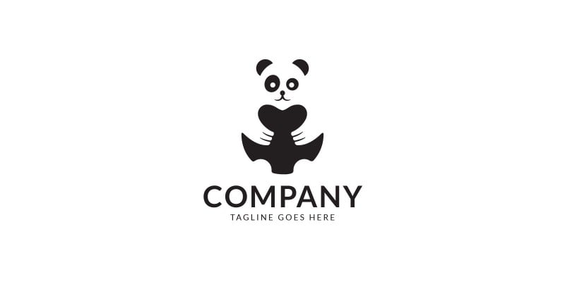 Panda Hug Logo