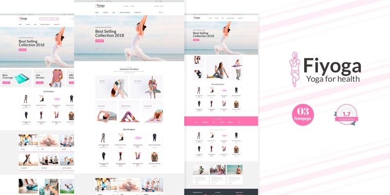 Fiyoga Sport - PrestaShop Theme