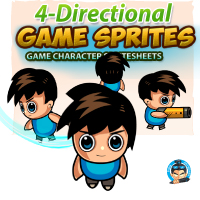 4 Directional 2D Game Sprites 01