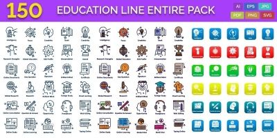 150 Education Line Entire Pack