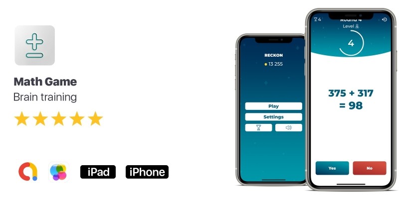 Reckon - iOS Math Game Source Code