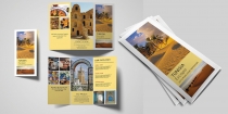 Trifold Agency Travel Brochure Template Screenshot 2