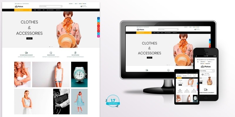 Plutus Fashion - PrestaShop Theme