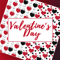 Valentines Day Seamless Textures