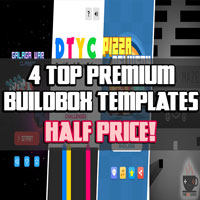 4 Premium Buildbox Game Templates