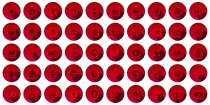 300 3D Red Web Communication Icons Set  Screenshot 6