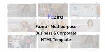 Fuziro - Multipurpose HTML Template Screenshot 1
