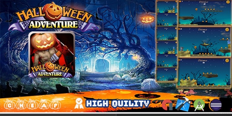 Halloween Adventure - Template Buildbox