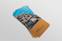 Trifold Agency Travel Brochure Template Screenshot 3