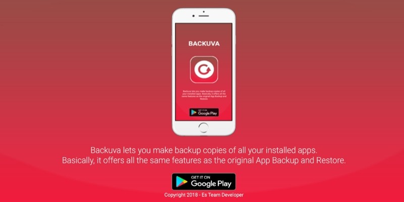 Backuva - Backup And Restore Android Source Code