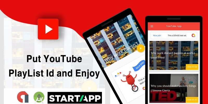 YouTube PlayList - Android App Source Code