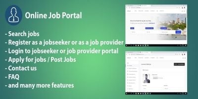JobSearch - Online Job Portal PHP