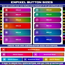 Enpixel - Responsive Mega Buttons Pack - Pure CSS Screenshot 6