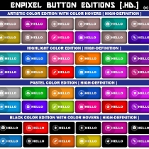 Enpixel - Responsive Mega Buttons Pack - Pure CSS Screenshot 8