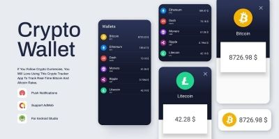 CryptoWallet - Crypto Tracker Android Template