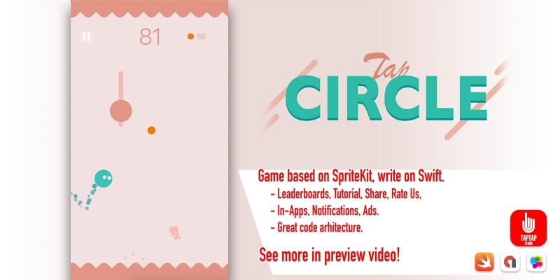 Tap Circle - iOS Game Source Code