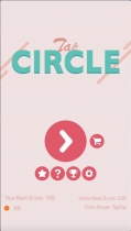 Tap Circle - iOS Game Source Code Screenshot 1