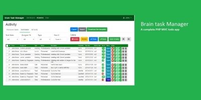 Brain Task Manager PHP Script
