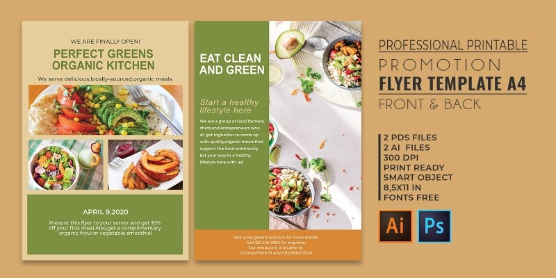 Professional Promotion Flyer - PSD Templates