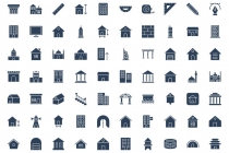 150 Buildings Vector Icons Pack Screenshot 5